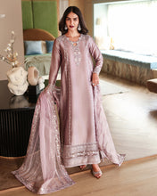 Load image into Gallery viewer, Buy MUSHQ | Zarminay 2026-Pret - "Meysa" Designer Dresses Is an exclusively available for online UK @lebaasonline. PAKISTANI WEDDING DRESSES ONLINE UK can be customized at Pakistani designer boutique in USA, UK, France, Dubai, Saudi, London. Get Pakistani &amp; Indian velvet BRIDAL DRESSES ONLINE USA at Lebaasonline.
