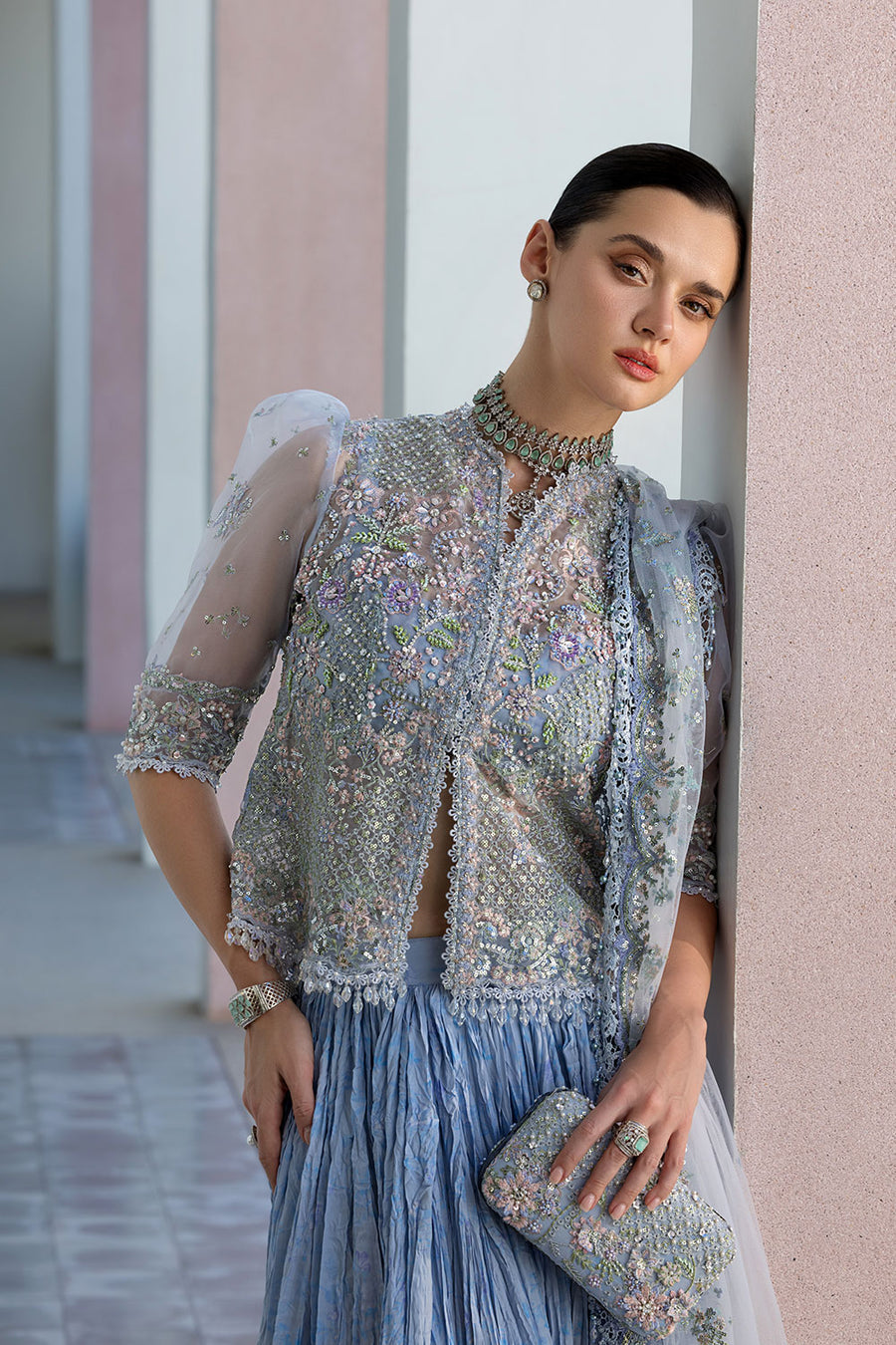 Sobia Nazir Festive ’26 NUR 02 embroidered Pakistani suit