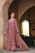 Load image into Gallery viewer, Buy Noor Luxury Eid Schiffli Laserkari '26 - Vol 2 | D1 -Rosé Allure Lawn Suit from Lebaasonline Largest Pakistani Clothes Stockist in the UK Shop Noor Pakistani Lawn 2026 EID COLLECTION Saira Shakira COLLECTION 2026 Afrozeh EID COLLECTION '26 ONLINE UK for Wedding, Party  NIKAH OUTFIT Indian &amp; Pakistani Summer Dresses UK USA UAE DUBAI Manchester 