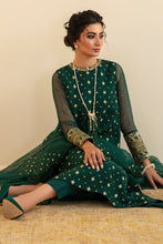 Load image into Gallery viewer, Buy Baroque | Embroidered Chiffon Unstitched 3Pc UF-395. Online at Great Price! Available For UK, France &amp; Germany. Baroque dresse from Pakistan &amp; for SALE in the UK, USA, Manchester &amp; London. Book now ready to wear &amp; unstitched. Shop Wedding, festive, summer or winter branded outfits from Lebaasonline 