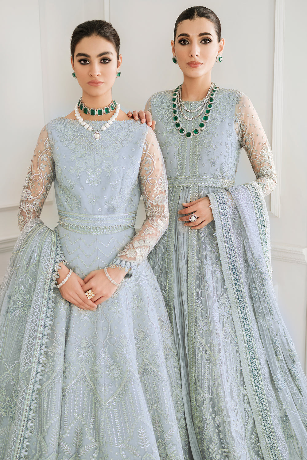 Buy Baroque | EMBROIDERED NET CH10-05  Online at Great Price! Available For UK, France & Germany. Baroque dresse from Pakistan & for SALE in the UK, USA, Manchester & London. Book now ready to wear & unstitched. Shop Wedding, festive, summer or winter branded outfits from Lebaasonline 