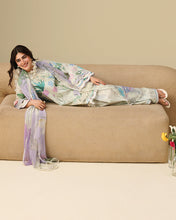 Load image into Gallery viewer, Buy MUSHQ | Soleil 2026-Prints - "vanilla lush" Designer Dresses Is an exclusively available for online UK @lebaasonline. PAKISTANI WEDDING DRESSES ONLINE UK can be customized at Pakistani designer boutique in USA, UK, France, Dubai, Saudi, London. Get Pakistani &amp; Indian velvet BRIDAL DRESSES ONLINE USA at Lebaasonline.