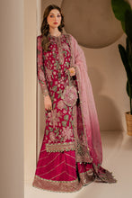 Load image into Gallery viewer, Buy Jazmin | EMBROIDERED CHIFFON WF'25-03. Online at Great Price! Available For UK, France &amp; Germany. Baroque dresse from Pakistan &amp; for SALE in the UK, USA, Manchester &amp; London. Book now ready to wear &amp; unstitched. Shop Wedding, festive, summer or winter branded outfits from Lebaasonline 