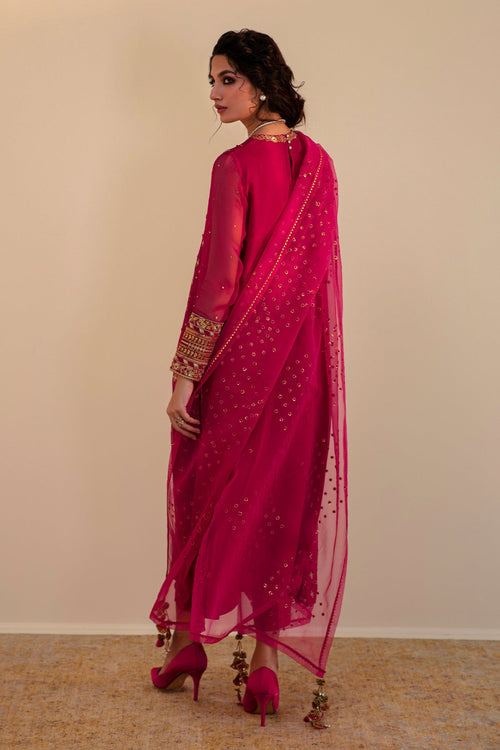 Buy Baroque | Embroidered Chiffon Unstitched 3Pc UF-394. Online at Great Price! Available For UK, France & Germany. Baroque dresse from Pakistan & for SALE in the UK, USA, Manchester & London. Book now ready to wear & unstitched. Shop Wedding, festive, summer or winter branded outfits from Lebaasonline 