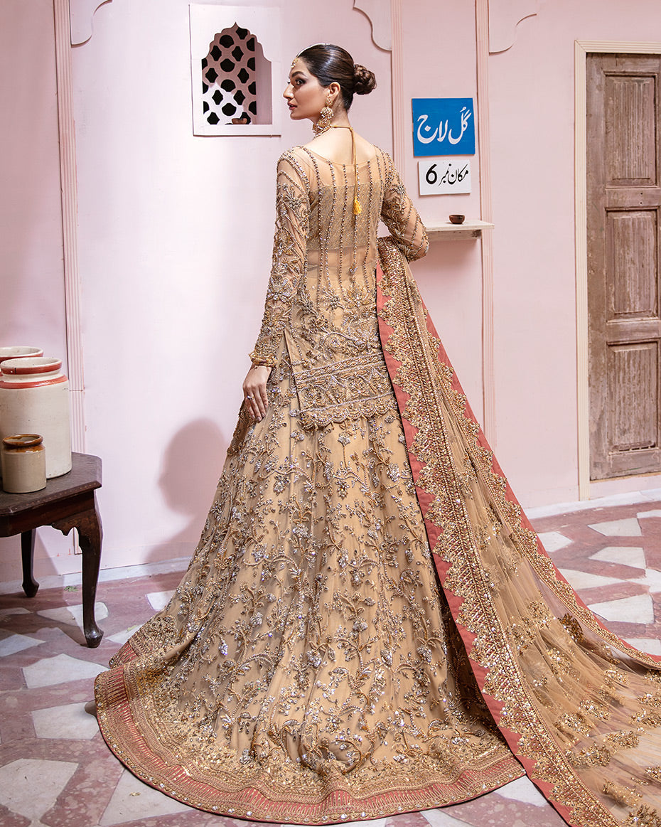 Buy Gulaal Bridal collection | Mehtab B-10 Dress from Lebaasonline Pakistani Clothes Stockist in the UK @ best price- SALE Shop Gulaal Bridal 2026, Maria B Lawn 2025 Summer Suit, Pakistani Clothes Online UK for Wedding, Bridal Wear Indian & Pakistani Summer Dresses by Gulaal in the UK & USA at LebaasOnline