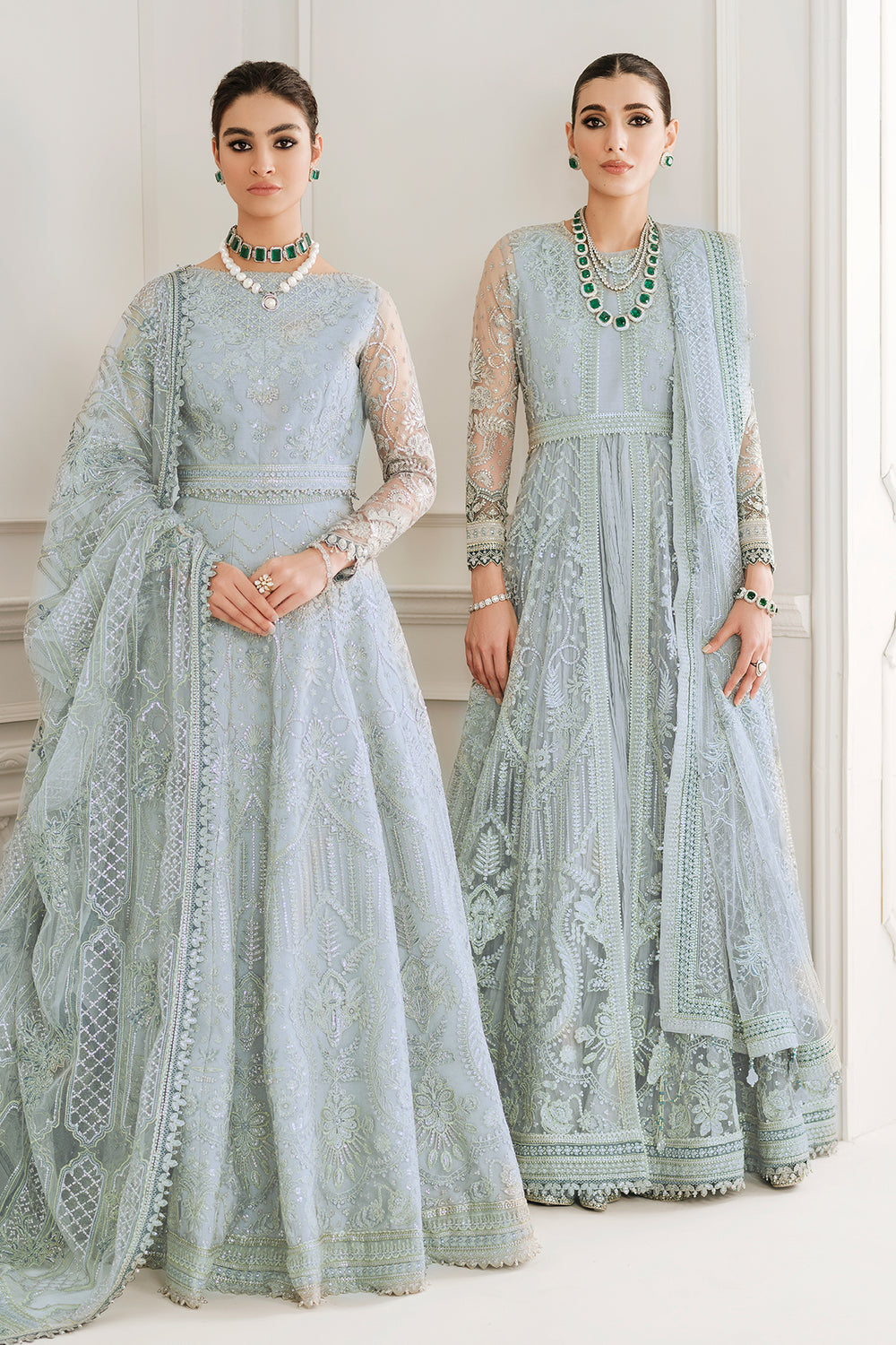 Buy Baroque | EMBROIDERED NET CH10-05  Online at Great Price! Available For UK, France & Germany. Baroque dresse from Pakistan & for SALE in the UK, USA, Manchester & London. Book now ready to wear & unstitched. Shop Wedding, festive, summer or winter branded outfits from Lebaasonline 