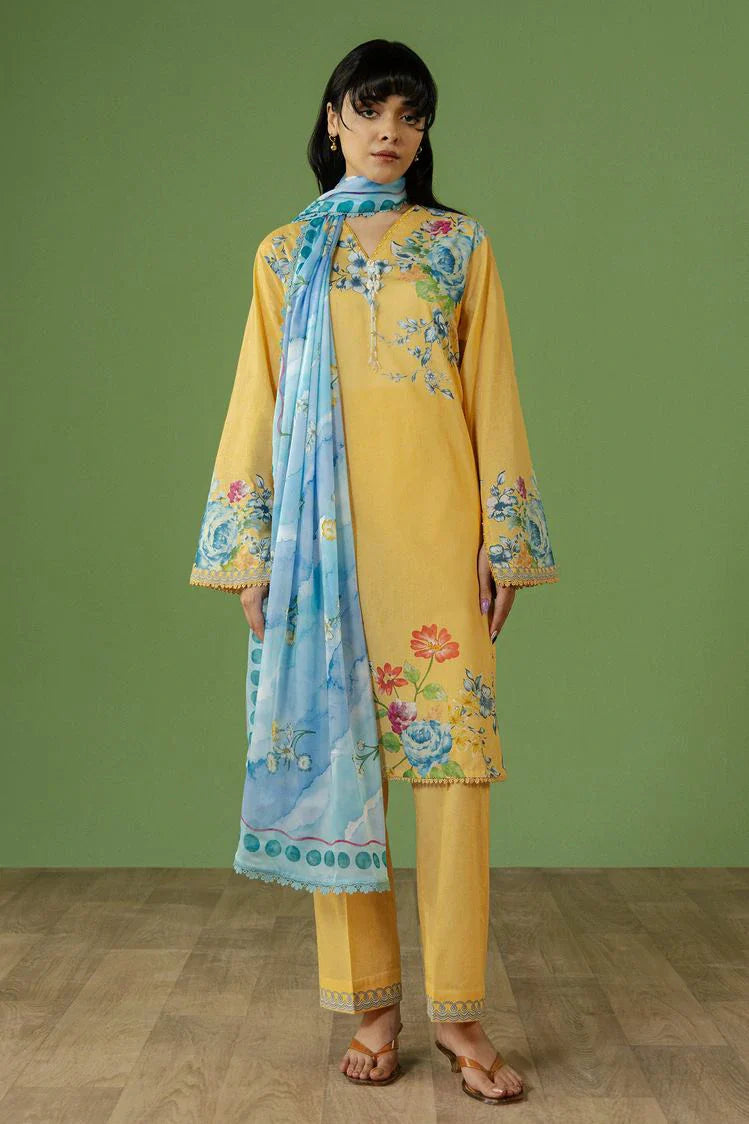 Buy Zara Shahjahan | Coco prints Drop III - 2026( Celene-4B) Pakistani Embroidered Clothes For Women at Our Online Designer Boutique UK, Indian & Pakistani Wedding dresses online UK, Asian Clothes UK Jazmin Suits USA, Baroque Chiffon Collection 2026 & Eid Collection Outfits in USA on express shipping available @ Lebaasonline.