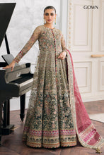 Load image into Gallery viewer, Buy Baroque |  EMBROIDERED NET CH12-02. Online at Great Price! Available For UK, France &amp; Germany. Baroque dresse from Pakistan &amp; for SALE in the UK, USA, Manchester &amp; London. Book now ready to wear &amp; unstitched. Shop Wedding, festive, summer or winter branded outfits from Lebaasonline 