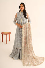 Load image into Gallery viewer,  Buy Baroque | Embroidered Net Unstitched 3Pc BQU-PR-D680 Collection 2025 Online at Great Price! Available For UK, France &amp; Germany. Baroque dresse from Pakistan &amp; for SALE in the UK, USA, Manchester &amp; London. Book now ready to wear &amp; unstitched
