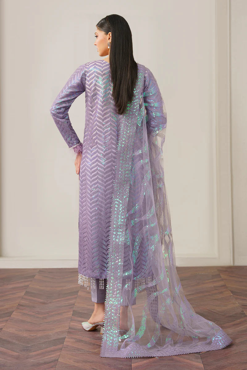 Buy Baroque | Embroidered Net Unstitched 3Pc UF-516. Online at Great Price! Available For UK, France & Germany. Baroque dresse from Pakistan & for SALE in the UK, USA, Manchester & London. Book now ready to wear & unstitched. Shop Wedding, festive, summer or winter branded outfits from Lebaasonline 