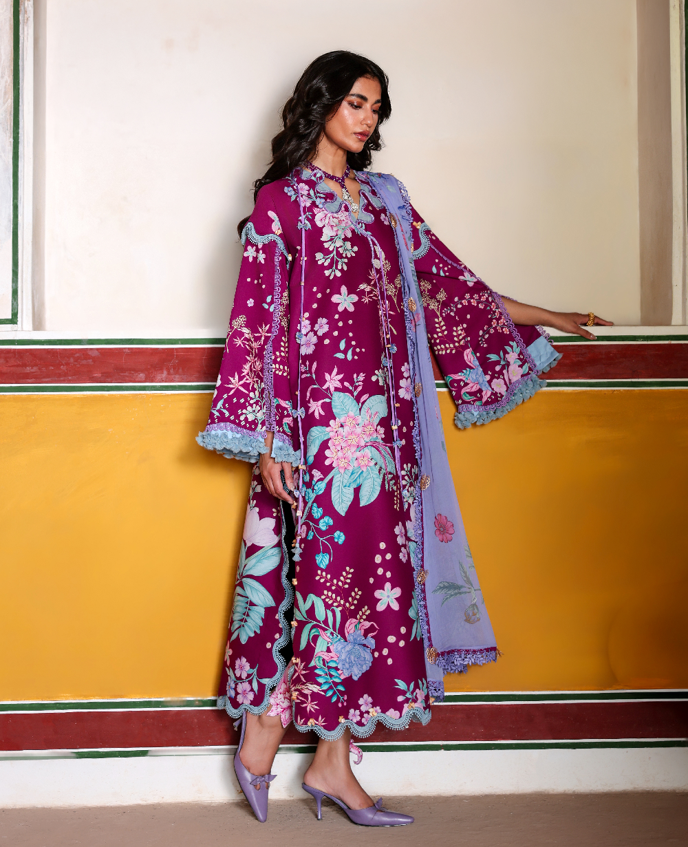Buy Republic Womenswear | NEOMA Summer Prints '26 | Bahaar wear for the Pakistani look. The heavy embroidery salwar kameez, Designer designs of Republic women's wear, Maria B, Asim Jofa, Crimson are available in our Pakistani designer boutique. Get Velvet suits in UK USA, UAE, France from Lebaasonline @ Sale Prize.