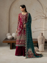 Load image into Gallery viewer, GULAAL | Inaaya Embroidered Chiffion '26 | JINAAN Pakistani designer dress is available @lebaasonline. The Pakistani Wedding dresses of Maria B, Gulaal can be customized for Bridal/party wear. Get express shipping in UK, USA, France, Germany for Asian Outfits USA. Maria B Sale online can be availed here!!