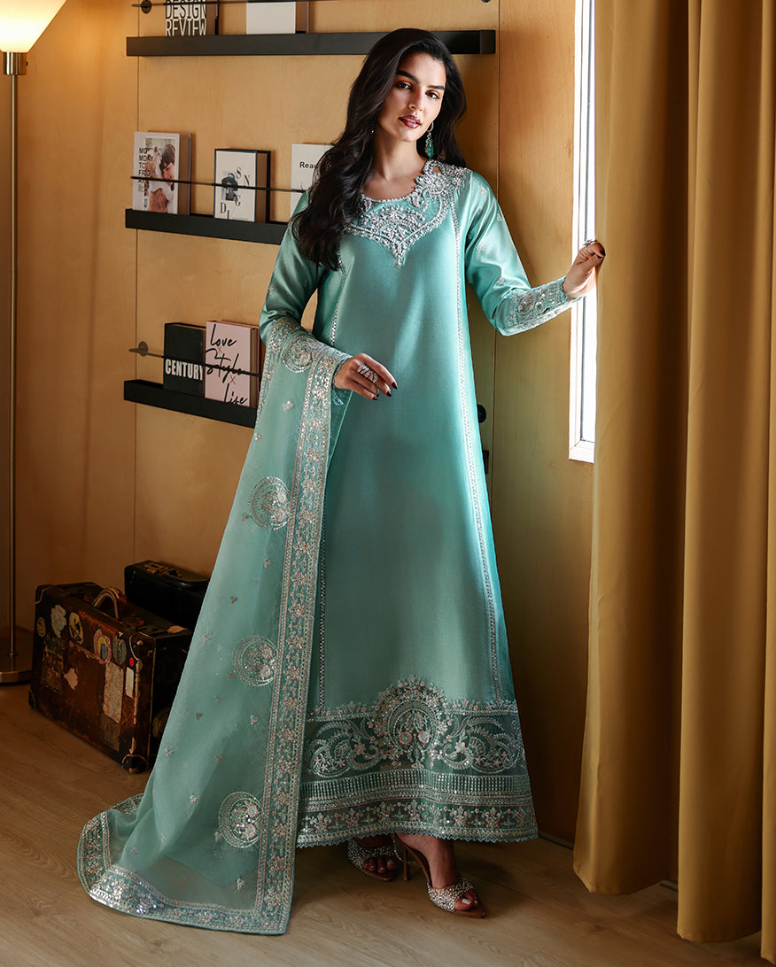 Buy MUSHQ | Zarminay 2026-Pret - "Neyla" Designer Dresses Is an exclusively available for online UK @lebaasonline. PAKISTANI WEDDING DRESSES ONLINE UK can be customized at Pakistani designer boutique in USA, UK, France, Dubai, Saudi, London. Get Pakistani & Indian velvet BRIDAL DRESSES ONLINE USA at Lebaasonline.