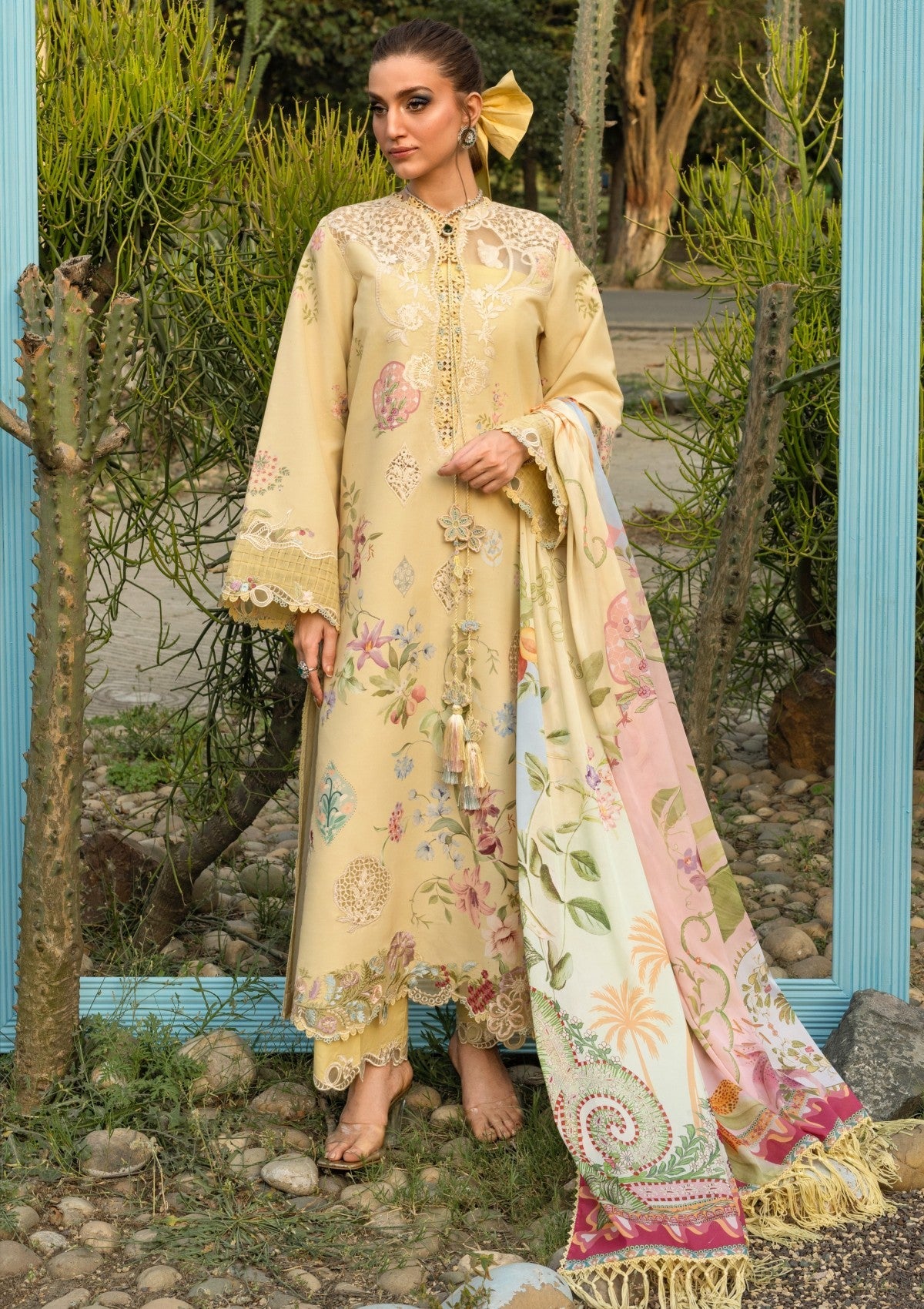 Buy SAIRA SHAKIRA BLOOM LAWN 2026 (Maelle-6B) for Eid dress from our official website We are the no. 1 stockists in the world for Crimson Luxury, Maria B Ready to wear. All Pakistani dresses customization and Ready to Wear dresses are easily available in Spain, UK Austria from Lebaasonline at best price.