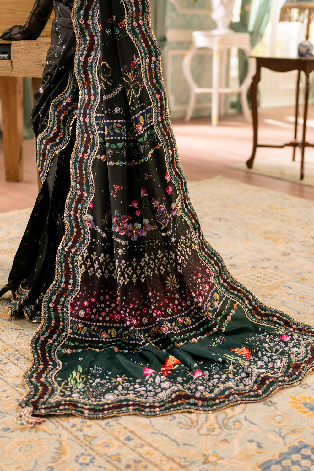 Buy Qalamkar Luxury Silk '26 Dress This winter wedding can be beautifully flaunted with our Qalamkar Collection. We have other Pakistani dress IN USA of Maria B Sana Safinaz PAKISTANI BRIDAL DRESS We can deliver unstitched/customized dresses like PAKISTANI BOUTIQUE DRESSES in UK USA from Lebaasonline