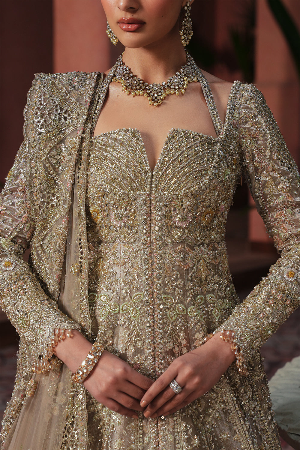 Buy Soraya PK | Caro Bridals '25 (Emira ) WEDDING COLLECTION 2026 from our website. We have various PAKISTANI DRESSES ONLINE IN UK, Soraya PK. Get your unstitched or customized PAKISATNI DRESSES IN UK, USA, FRACE , QATAR, DUBAI from Lebaasonline @SALE