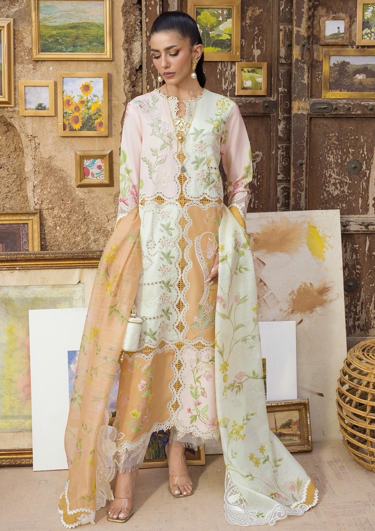 Buy SAIRA SHAKIRA BLOOM LAWN 2026 (LANA-3B) for Eid dress from our official website We are the no. 1 stockists in the world for Crimson Luxury, Maria B Ready to wear. All Pakistani dresses customization and Ready to Wear dresses are easily available in Spain, UK Austria from Lebaasonline at best price.