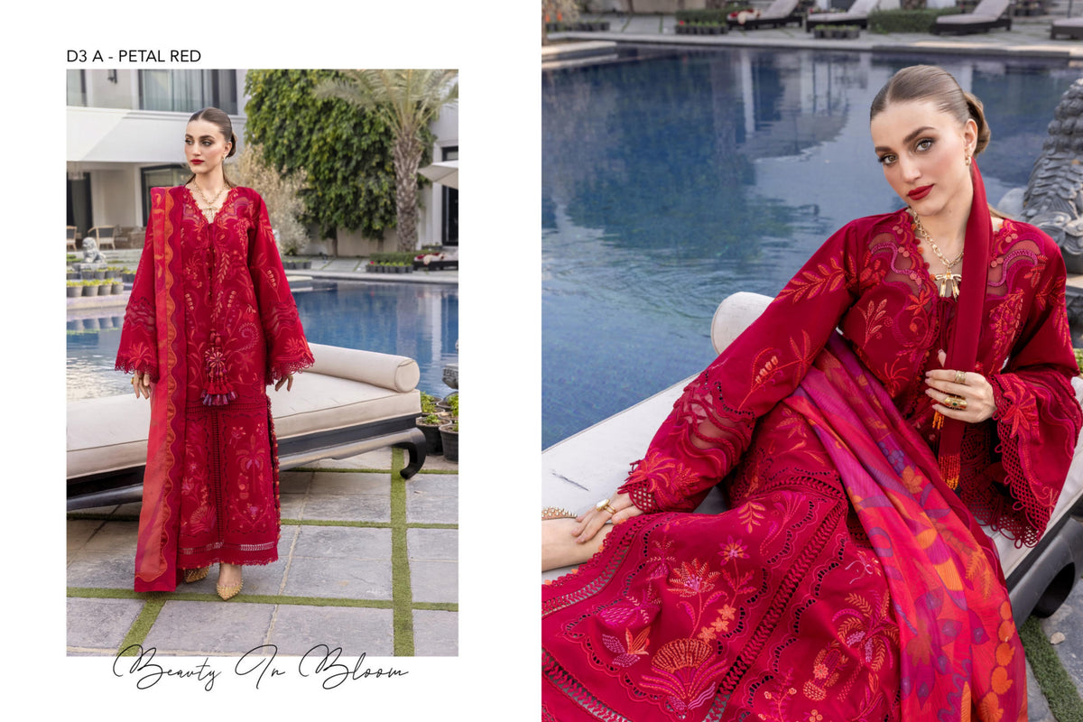 CRIMSON BEAUTY IN BLOOM - D3A