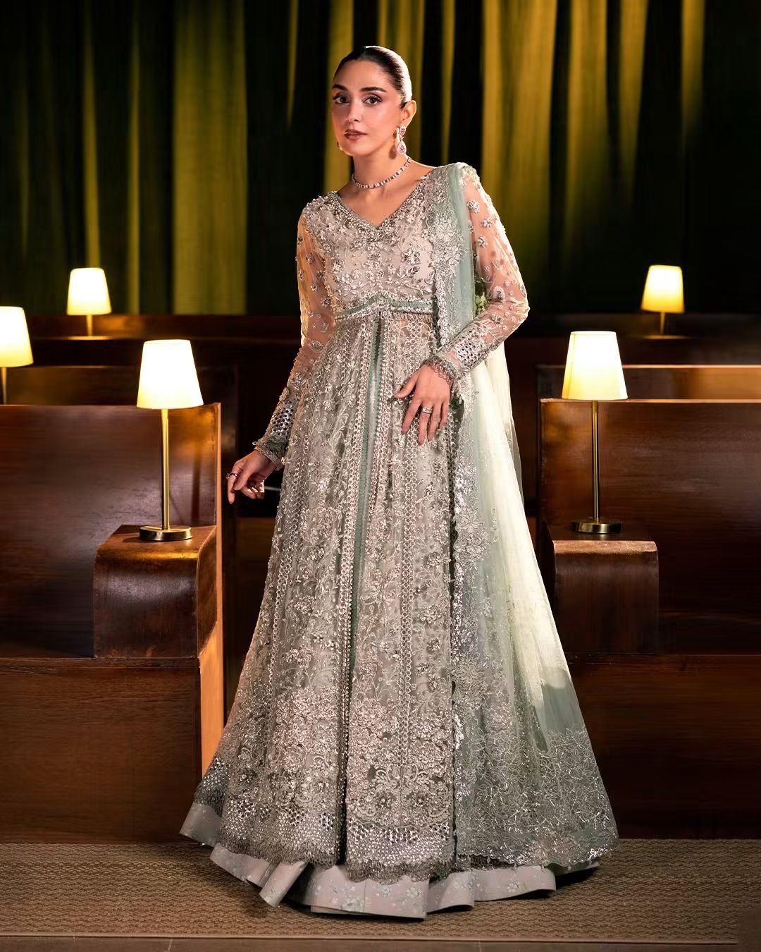 Elaf Serenade ’26 Moonveil Pakistani bridal dress