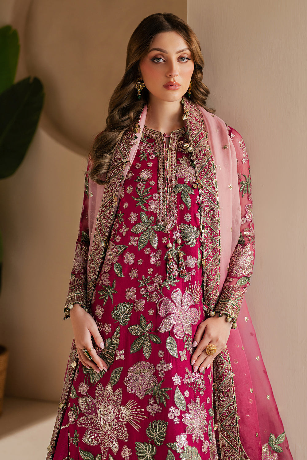 Buy Jazmin | EMBROIDERED CHIFFON WF'25-03. Online at Great Price! Available For UK, France & Germany. Baroque dresse from Pakistan & for SALE in the UK, USA, Manchester & London. Book now ready to wear & unstitched. Shop Wedding, festive, summer or winter branded outfits from Lebaasonline 