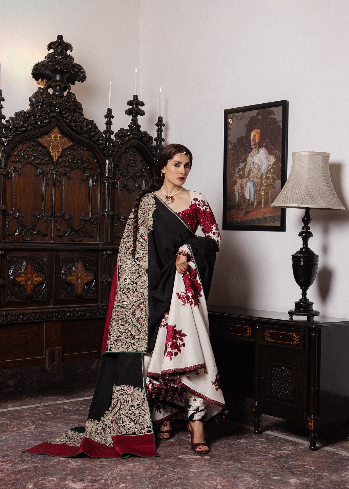 Hussain Rehar Festive 2026 Edit II Gulnar unstitched suit