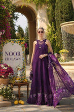 Load image into Gallery viewer, Buy Noor Luxury Eid Schiffli Laserkari '26 - Vol 2 | Amalfi Amethyst Lawn Suit from Lebaasonline Largest Pakistani Clothes Stockist in the UK Shop Noor Pakistani Lawn 2026 EID COLLECTION Saira Shakira COLLECTION 2026 Afrozeh EID COLLECTION '26 ONLINE UK for Wedding, Party  NIKAH OUTFIT Indian &amp; Pakistani Summer Dresses UK USA UAE DUBAI Manchester 