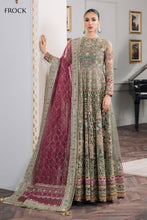 Load image into Gallery viewer, Buy Baroque |  EMBROIDERED NET CH12-02. Online at Great Price! Available For UK, France &amp; Germany. Baroque dresse from Pakistan &amp; for SALE in the UK, USA, Manchester &amp; London. Book now ready to wear &amp; unstitched. Shop Wedding, festive, summer or winter branded outfits from Lebaasonline 