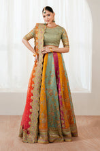 Load image into Gallery viewer, Buy Baroque | EMBROIDERED SILK UF-4036 Online at Great Price! Available For UK, France &amp; Germany. Baroque dresse from Pakistan &amp; for SALE in the UK, USA, Manchester &amp; London. Book now ready to wear &amp; unstitched. Shop Wedding, festive, summer or winter branded outfits from Lebaasonline 