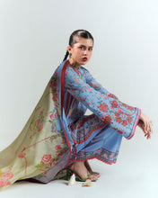 Load image into Gallery viewer, Buy jugnu by Hussain Rehar Embroidered 3pc suit from Lebaasonline delivery available in UK USA France Germany and other countries. Shop summer winter and wedding season outfits. 