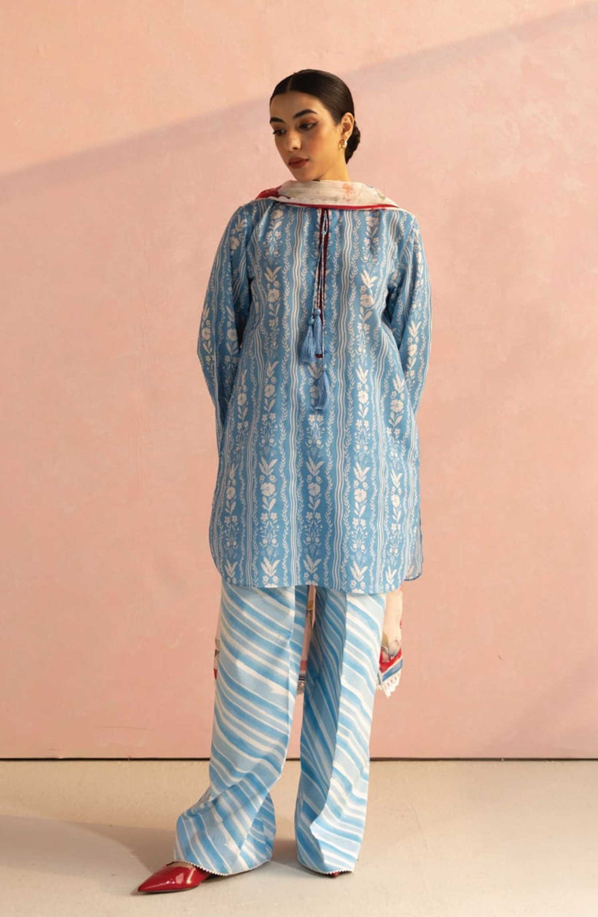 Buy Zara Shahjahan | Coco printed Lawn 2026( D-9B Ruby) Pakistani Embroidered Clothes For Women at Our Online Designer Boutique UK, Indian & Pakistani Wedding dresses online UK, Asian Clothes UK Jazmin Suits USA, Baroque Chiffon Collection 2026 & Eid Collection Outfits in USA on express shipping available @ Lebaasonline.