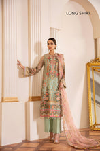 Load image into Gallery viewer, Buy Baroque | EMBROIDERED NET CH07-01. Online at Great Price! Available For UK, France &amp; Germany. Baroque dresse from Pakistan &amp; for SALE in the UK, USA, Manchester &amp; London. Book now ready to wear &amp; unstitched. Shop Wedding, festive, summer or winter branded outfits from Lebaasonline 