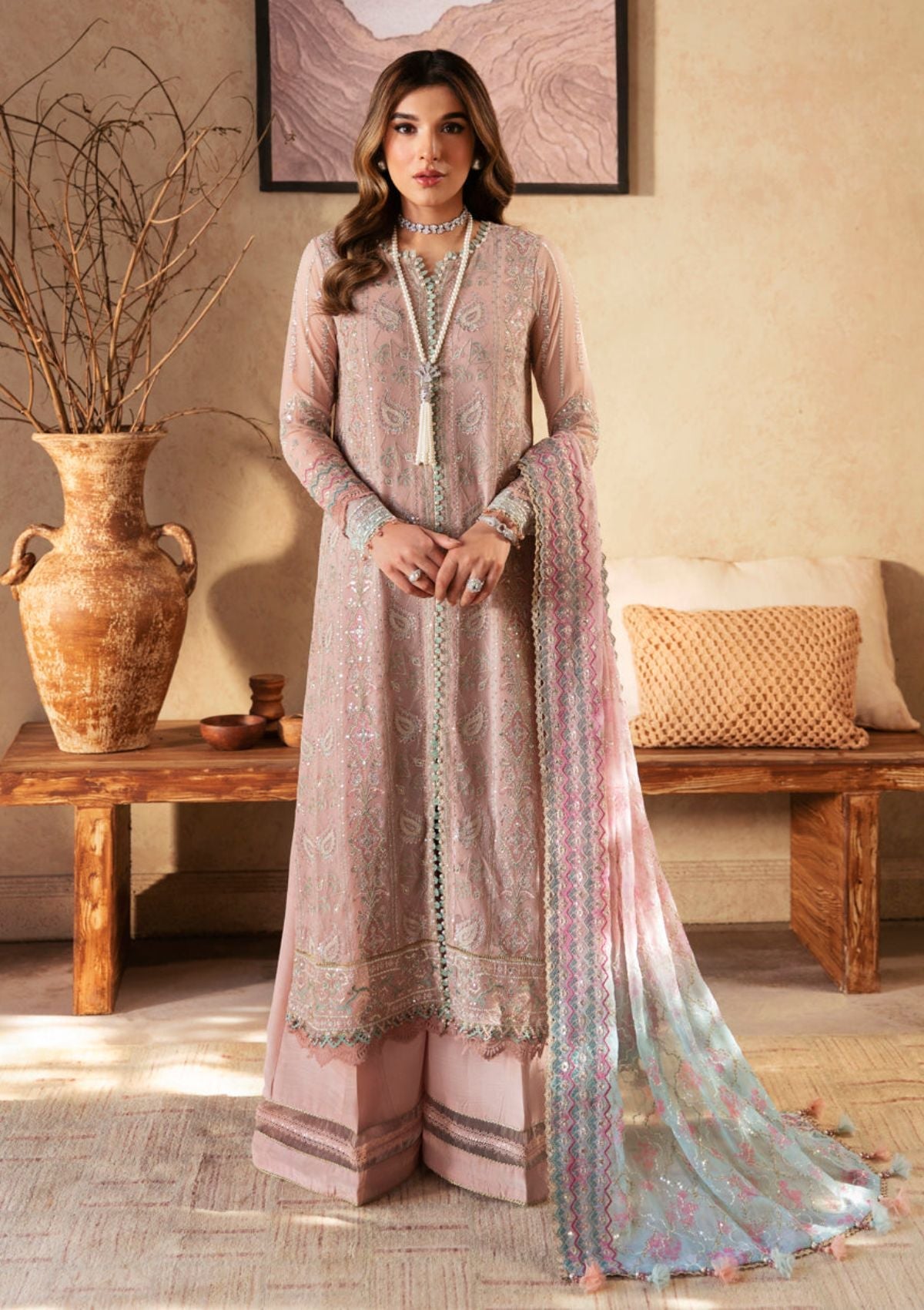 Buy Xenia | Formal Collection - Xenia - Yasfir - TAROOB. Online at Great Price! Available For UK, France & Germany. Baroque dresse from Pakistan & for SALE in the UK, USA, Manchester & London. Book now ready to wear & unstitched. Shop Wedding, festive, summer or winter branded outfits from Lebaasonline 