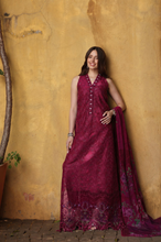 Load image into Gallery viewer, Buy Noor Luxury Eid Schiffli Laserkari '26 - Vol 2 | D4 -Fuchia Élégance Lawn Suit from Lebaasonline Largest Pakistani Clothes Stockist in the UK Shop Noor Pakistani Lawn 2026 EID COLLECTION Saira Shakira COLLECTION 2026 Afrozeh EID COLLECTION '26 ONLINE UK for Wedding, Party  NIKAH OUTFIT Indian &amp; Pakistani Summer Dresses UK USA UAE DUBAI Manchester 