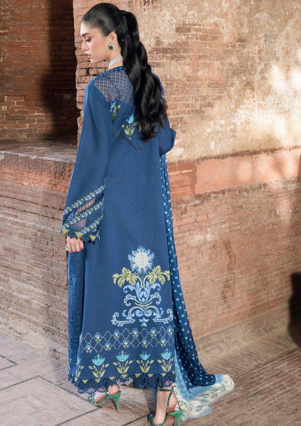 Buy SAIRA SHAKIRA BLOOM LAWN 2026 (LILY-2B) for Eid dress from our official website We are the no. 1 stockists in the world for Crimson Luxury, Maria B Ready to wear. All Pakistani dresses customization and Ready to Wear dresses are easily available in Spain, UK Austria from Lebaasonline at best price.