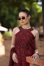 Load image into Gallery viewer, Buy Noor Luxury Eid Schiffli Laserkari '26 - Vol 2 | D12 - Amalfi Rouge Lawn Suit from Lebaasonline Largest Pakistani Clothes Stockist in the UK Shop Noor Pakistani Lawn 2026 EID COLLECTION Saira Shakira COLLECTION 2026 Afrozeh EID COLLECTION '26 ONLINE UK for Wedding, Party  NIKAH OUTFIT Indian &amp; Pakistani Summer Dresses UK USA UAE DUBAI Manchester 