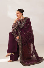 Load image into Gallery viewer, Buy Xenia | Formal Collection - Xenia - D-10 Nuri - XF25LFR - Purple Online at Great Price! Available For UK, France &amp; Germany. Baroque dresse from Pakistan &amp; for SALE in the UK, USA, Manchester &amp; London. Book now ready to wear &amp; unstitched. Shop Wedding, festive, summer or winter branded outfits from Lebaasonline 