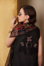Load image into Gallery viewer, Buy Noor Luxury Eid Schiffli Laserkari '26 - Vol 2 | D5 - Raven Black Lawn Suit from Lebaasonline Largest Pakistani Clothes Stockist in the UK Shop Noor Pakistani Lawn 2026 EID COLLECTION Saira Shakira COLLECTION 2026 Afrozeh EID COLLECTION '26 ONLINE UK for Wedding, Party  NIKAH OUTFIT Indian &amp; Pakistani Summer Dresses UK USA UAE DUBAI Manchester 