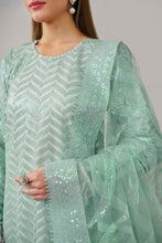 Load image into Gallery viewer, Buy Baroque | Embroidered Net Unstitched 3Pc UF-517. Online at Great Price! Available For UK, France &amp; Germany. Baroque dresse from Pakistan &amp; for SALE in the UK, USA, Manchester &amp; London. Book now ready to wear &amp; unstitched. Shop Wedding, festive, summer or winter branded outfits from Lebaasonline 