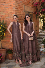 Load image into Gallery viewer, Noor Luxury Eid Schiffli Laserkari '26 - Vol 2 | D3 -Espresso Rose