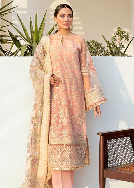 Buy Baroque | Embroidered Net Suits Unstitched 3 Piece BQ25UF UF- D99 Chamomile. Online at Great Price! Available For UK, France & Germany. Baroque dresse from Pakistan & for SALE in the UK, USA, Manchester & London. Book now ready to wear & unstitched. Shop Wedding, festive, summer or winter branded outfits from Lebaasonline 