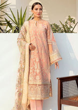 Load image into Gallery viewer, Buy Baroque | Embroidered Net Suits Unstitched 3 Piece BQ25UF UF- D99 Chamomile. Online at Great Price! Available For UK, France &amp; Germany. Baroque dresse from Pakistan &amp; for SALE in the UK, USA, Manchester &amp; London. Book now ready to wear &amp; unstitched. Shop Wedding, festive, summer or winter branded outfits from Lebaasonline 