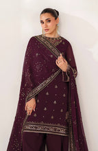 Load image into Gallery viewer, Buy Xenia | Formal Collection - Xenia - D-10 Nuri - XF25LFR - Purple Online at Great Price! Available For UK, France &amp; Germany. Baroque dresse from Pakistan &amp; for SALE in the UK, USA, Manchester &amp; London. Book now ready to wear &amp; unstitched. Shop Wedding, festive, summer or winter branded outfits from Lebaasonline 