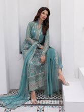 Load image into Gallery viewer, GULAAL | Maeri Luxury Chiffion '26 | Desir Pakistani designer dress is available @lebaasonline. The Pakistani Wedding dresses of Maria B, Gulaal can be customized for Bridal/party wear. Get express shipping in UK, USA, France, Germany for Asian Outfits USA. Maria B Sale online can be availed here!!