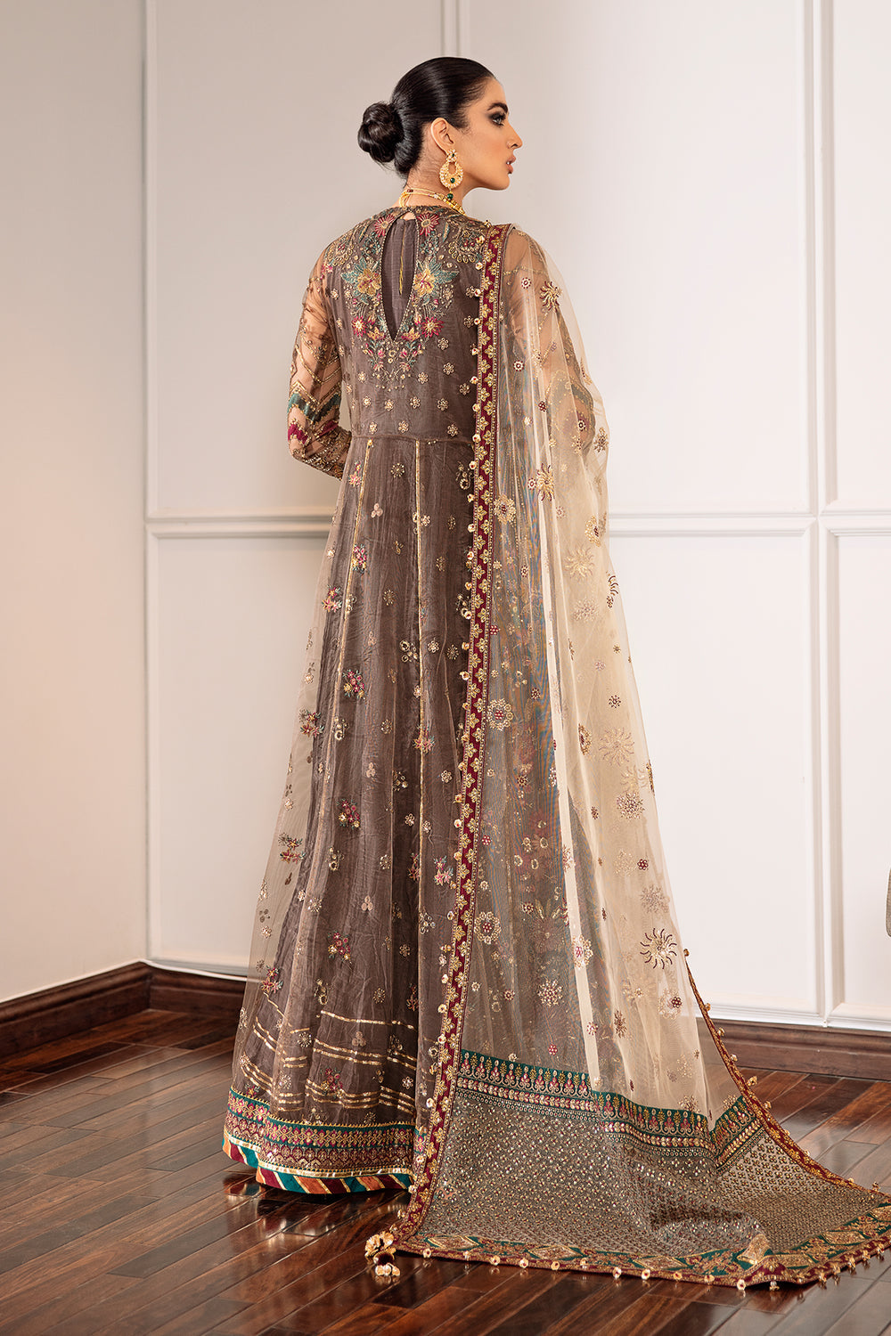 Buy Baroque | EMBROIDERED NET CH09-02 . Online at Great Price! Available For UK, France & Germany. Baroque dresse from Pakistan & for SALE in the UK, USA, Manchester & London. Book now ready to wear & unstitched. Shop Wedding, festive, summer or winter branded outfits from Lebaasonline 