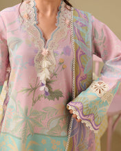 Load image into Gallery viewer, Buy MUSHQ | Soleil 2026-Prints - "Honey Petal " Designer Dresses Is an exclusively available for online UK @lebaasonline. PAKISTANI WEDDING DRESSES ONLINE UK can be customized at Pakistani designer boutique in USA, UK, France, Dubai, Saudi, London. Get Pakistani &amp; Indian velvet BRIDAL DRESSES ONLINE USA at Lebaasonline.