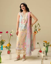 Load image into Gallery viewer, Buy MUSHQ | Soleil 2026-Prints - "Bellarosa " Designer Dresses Is an exclusively available for online UK @lebaasonline. PAKISTANI WEDDING DRESSES ONLINE UK can be customized at Pakistani designer boutique in USA, UK, France, Dubai, Saudi, London. Get Pakistani &amp; Indian velvet BRIDAL DRESSES ONLINE USA at Lebaasonline.