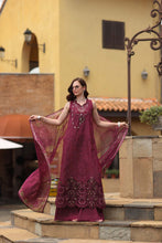 Load image into Gallery viewer, Buy Noor Luxury Eid Schiffli Laserkari '26 - Vol 2 | D8 - Rasberry Love Lawn Suit from Lebaasonline Largest Pakistani Clothes Stockist in the UK Shop Noor Pakistani Lawn 2026 EID COLLECTION Saira Shakira COLLECTION 2026 Afrozeh EID COLLECTION '26 ONLINE UK for Wedding, Party  NIKAH OUTFIT Indian &amp; Pakistani Summer Dresses UK USA UAE DUBAI Manchester 