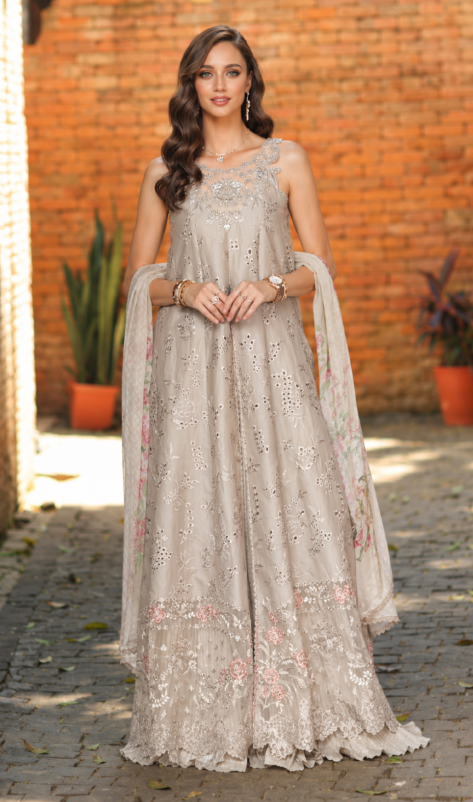 Buy Noor Luxury Eid Schiffli Laserkari '26 - Vol 2 | D7 - Gris Tourtelle Lawn Suit from Lebaasonline Largest Pakistani Clothes Stockist in the UK Shop Noor Pakistani Lawn 2026 EID COLLECTION Saira Shakira COLLECTION 2026 Afrozeh EID COLLECTION '26 ONLINE UK for Wedding, Party  NIKAH OUTFIT Indian & Pakistani Summer Dresses UK USA UAE DUBAI Manchester 