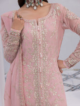 Load image into Gallery viewer, GULAAL | Maeri Luxury Chiffion Unstitched '26 | Perle Pakistani designer dress is available @lebaasonline. The Pakistani Wedding dresses of Maria B, Gulaal can be customized for Bridal/party wear. Get express shipping in UK, USA, France, Germany for Asian Outfits USA. Maria B Sale online can be availed here!!