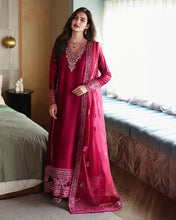 Load image into Gallery viewer, Buy MUSHQ | Zarminay 2026-Pret - "Sereen" Designer Dresses Is an exclusively available for online UK @lebaasonline. PAKISTANI WEDDING DRESSES ONLINE UK can be customized at Pakistani designer boutique in USA, UK, France, Dubai, Saudi, London. Get Pakistani &amp; Indian velvet BRIDAL DRESSES ONLINE USA at Lebaasonline.